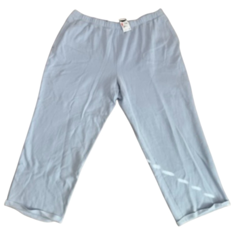 New SKIMS Cotton Blend Pastel Blue Lounge Soft Sweatpants 4X Plus Size